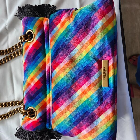 Kurt Geiger London "Kensington" Koi Handbag - Picture 2 of 10